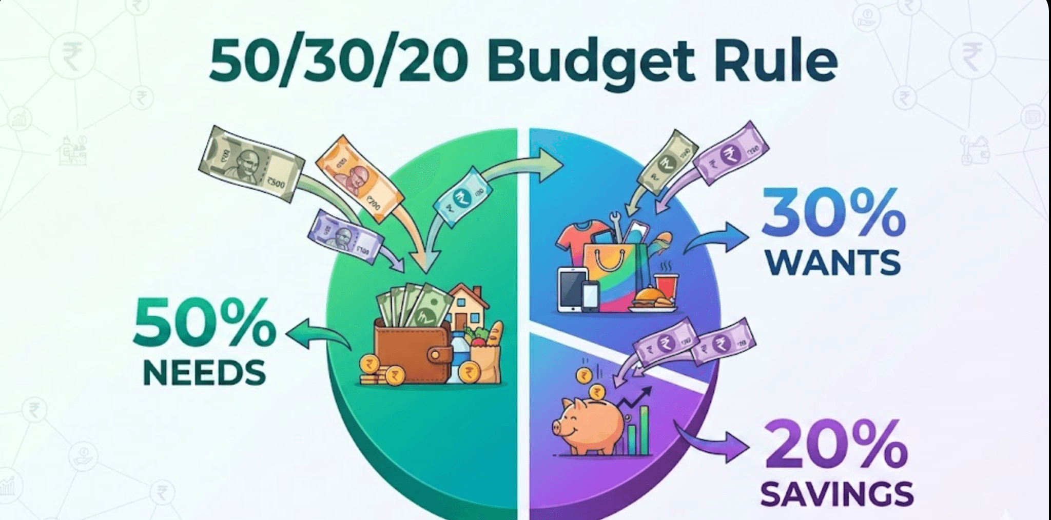 50/30/20 Budget Rule: Complete Guide for Indian Households 2025