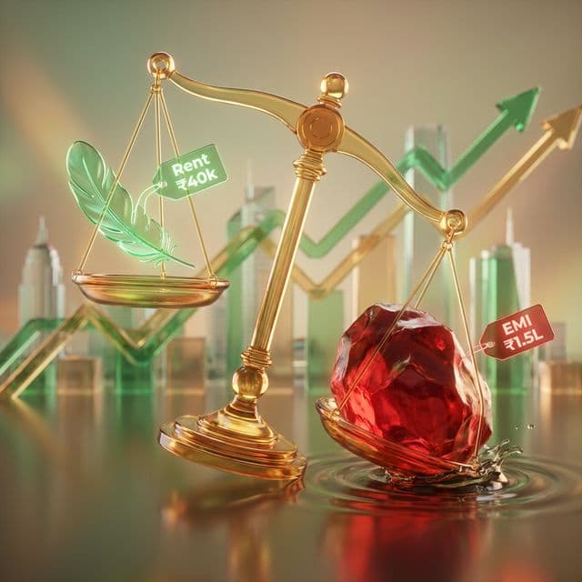 Rental Yield vs EMI: The "Buy vs Rent" Final Verdict