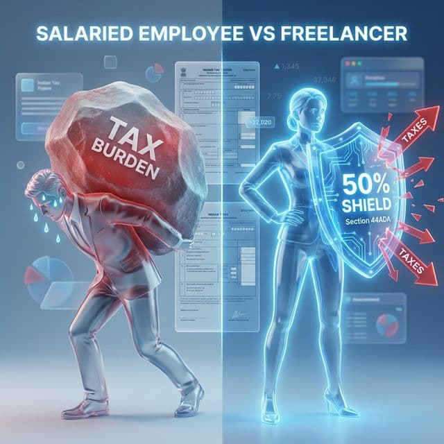 Presumptive Taxation (44ADA): The Freelancer's Goldmine