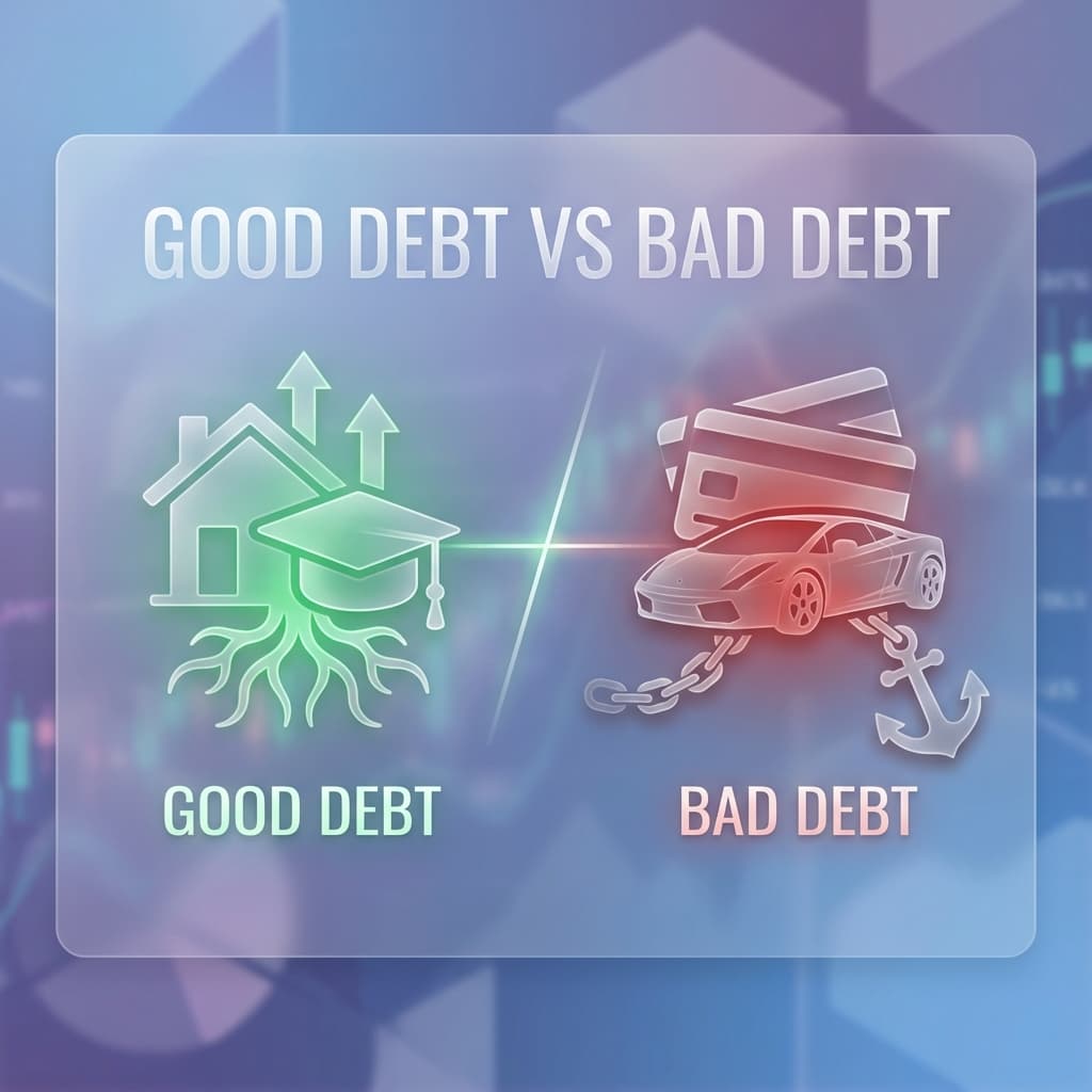 Good Debt vs Bad Debt: Using Leverage to Build Wealth