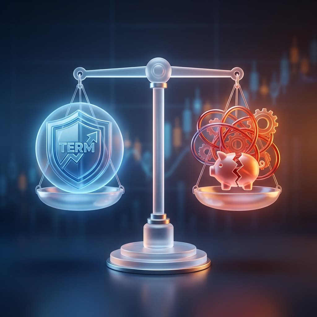 The Insurance Trap: Term vs Endowment (The 5% Lie)