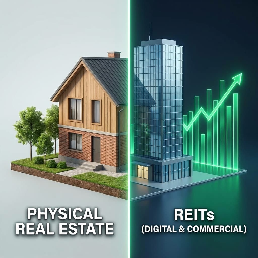 Real Estate vs REITs: Stop Buying Flats for Rent