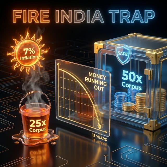 FIRE in India: Treat the 25x Rule as a Starting Point, Not a Promise